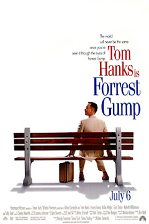 Forrest Gump  (1994)  ฟอร์เรสท์ กัมพ์ อัจฉริยะปัญญานิ่ม